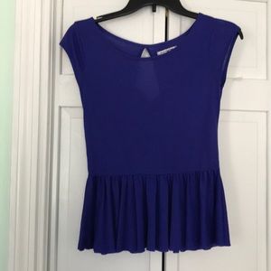 American Eagle Peplum Top